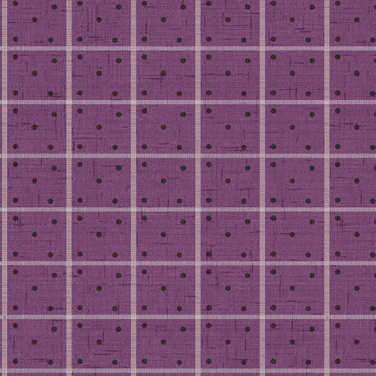 Fabric Wilmington Purple Dots & Stripes Blackberry Bramble by the Quarter Yard 98763-691